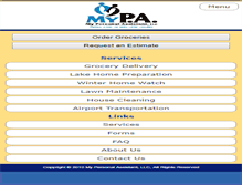 Tablet Screenshot of mypawarsaw.com